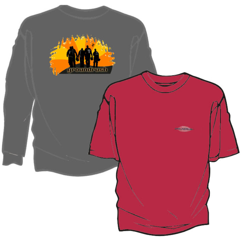 Groundrush Sunset Silhouettes Tshirt